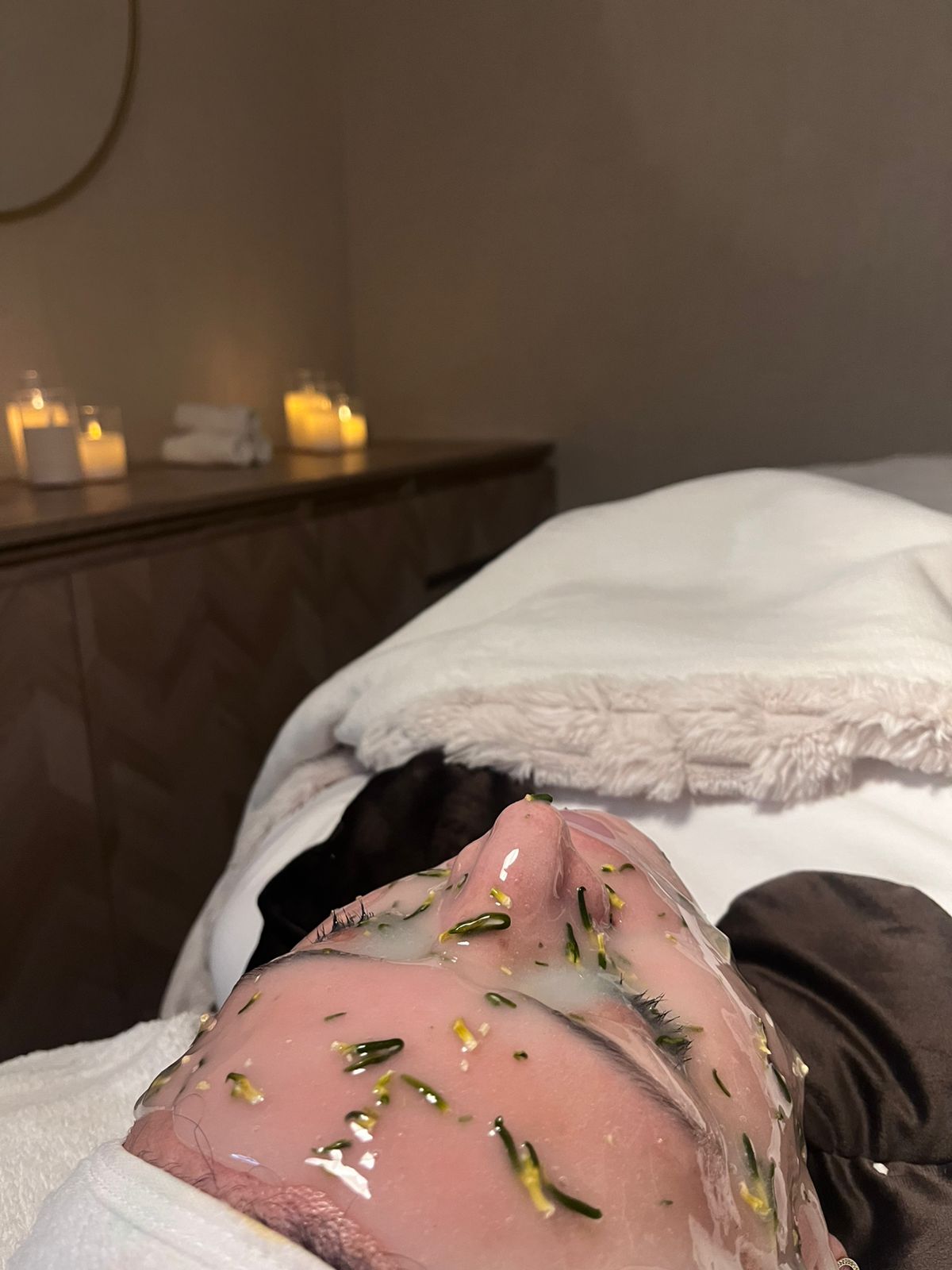 Mascarilla de gel facial